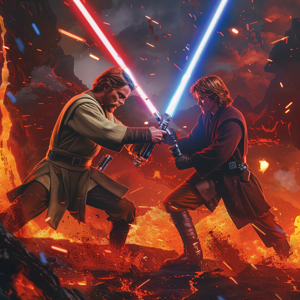 How Many Lightsaber Duels Are in SW?