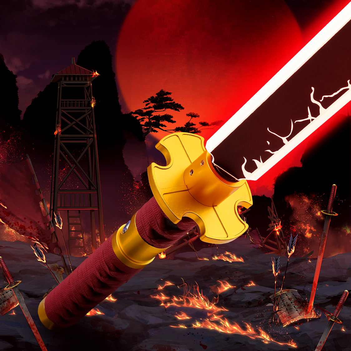 Shinro Red Saber Giocattoli