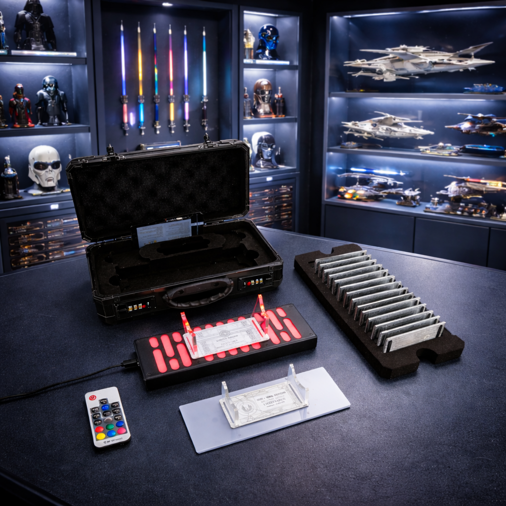 Full Set ( Box, Saber Stand and Name Cards)