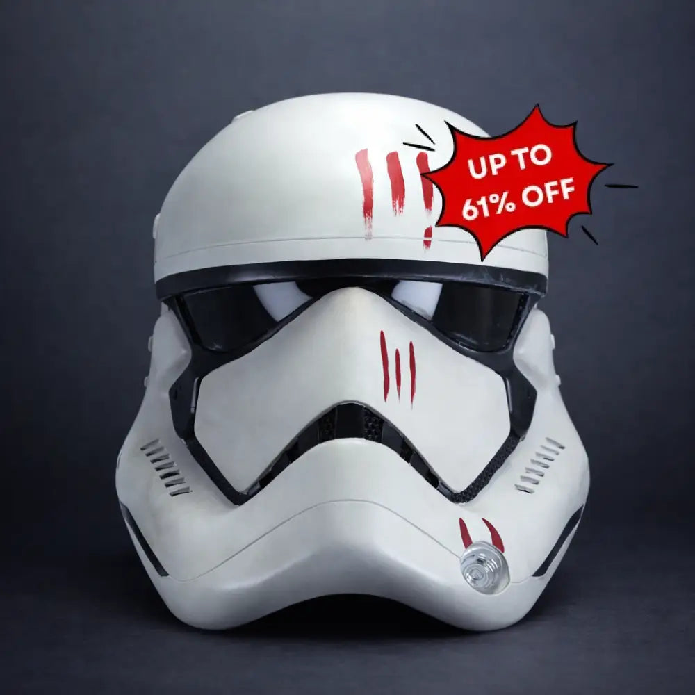 First Order Stormtrooper Finn FN-2187 Bloody helmet