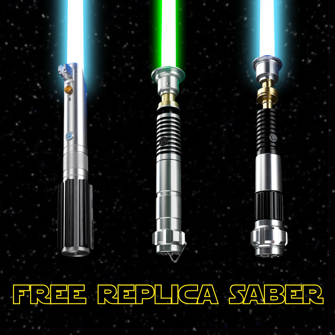 🎁 FREE REPLICA SABER (Discount)