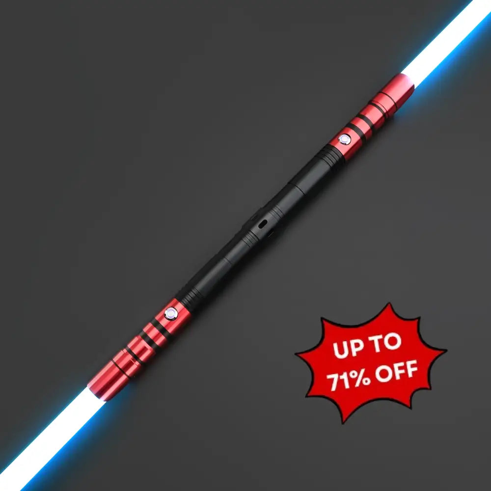  Double-Bladed Staff Red (Coupler Included) Giocattoli