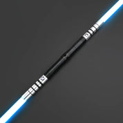 Helix Saber Baselit-RGB V3 / 36’’ (92cm) (Standard) / Double-Bladed Staff Silver (Coupler Included) Giocattoli