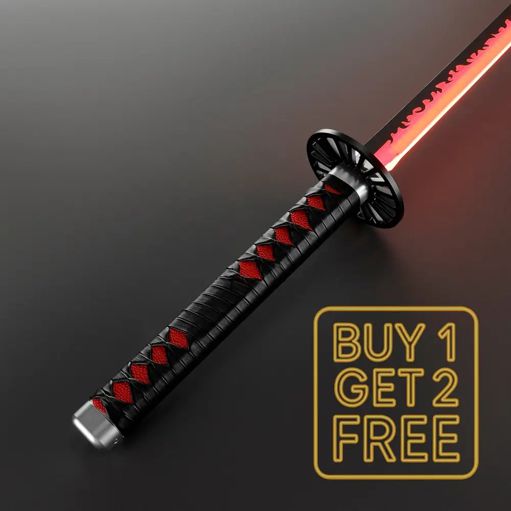 Hinokami Katana (Tanjiro inspired) - Neopixel-Ultimate V3 / 32’’ (80cm) (Standard) - Giocattoli