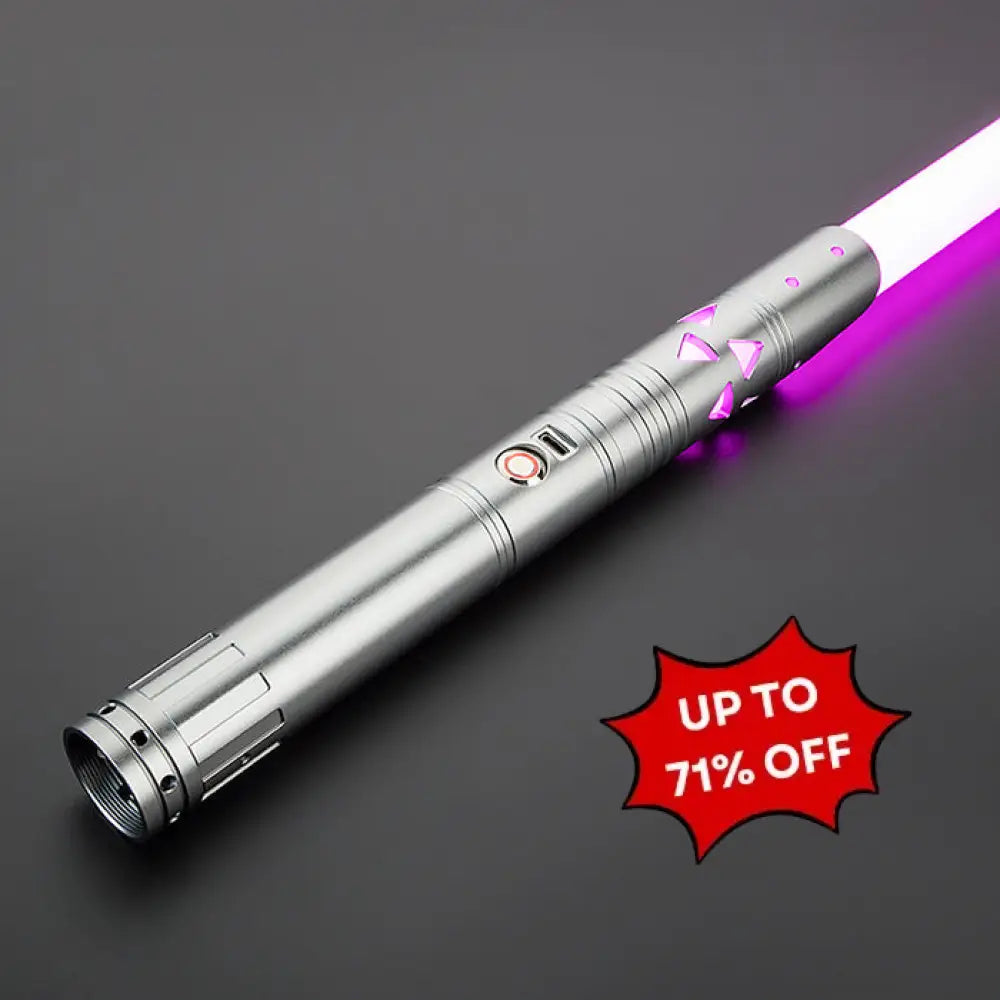 Mystic Dual Saber Baselit-RGB V3 / 36’’ (92cm) (Standard) / Grey Giocattoli