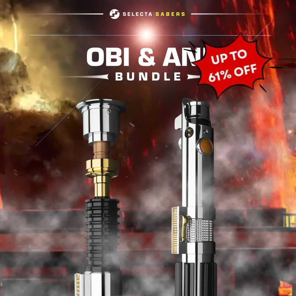 Obi & Ani Bundle - Elegance Ep3 + Chosen One Baselit-Rgb V3 / 36’’ (92Cm) (Standard) Giocattoli