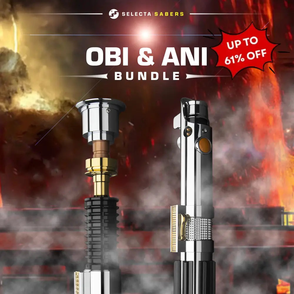 Obi & Ani Bundle - Elegance Ep3 + Chosen One Baselit-Rgb V3 / 36’’ (92Cm) (Standard) Giocattoli