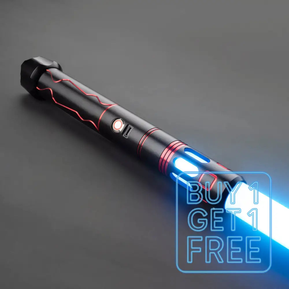 Power Battle Baselit-RGB V3 / 36’’ (92cm) (Standard) / Red Giocattoli