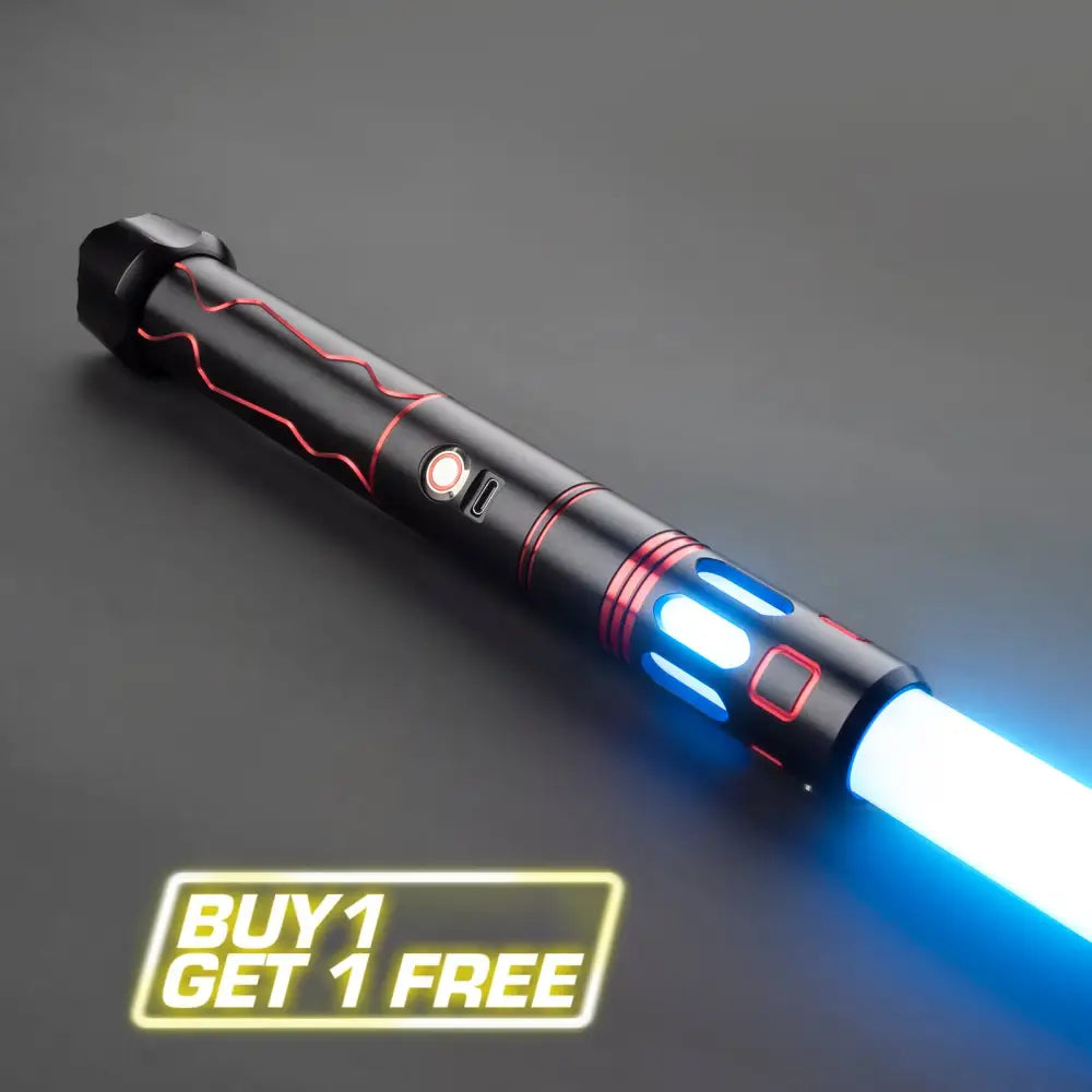 Power Battle Baselit-RGB V3 / 36’’ (92cm) (Standard) / Red Giocattoli
